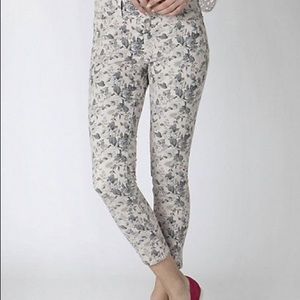 J Brand Mini Floral Skinny Pants Anthropologie